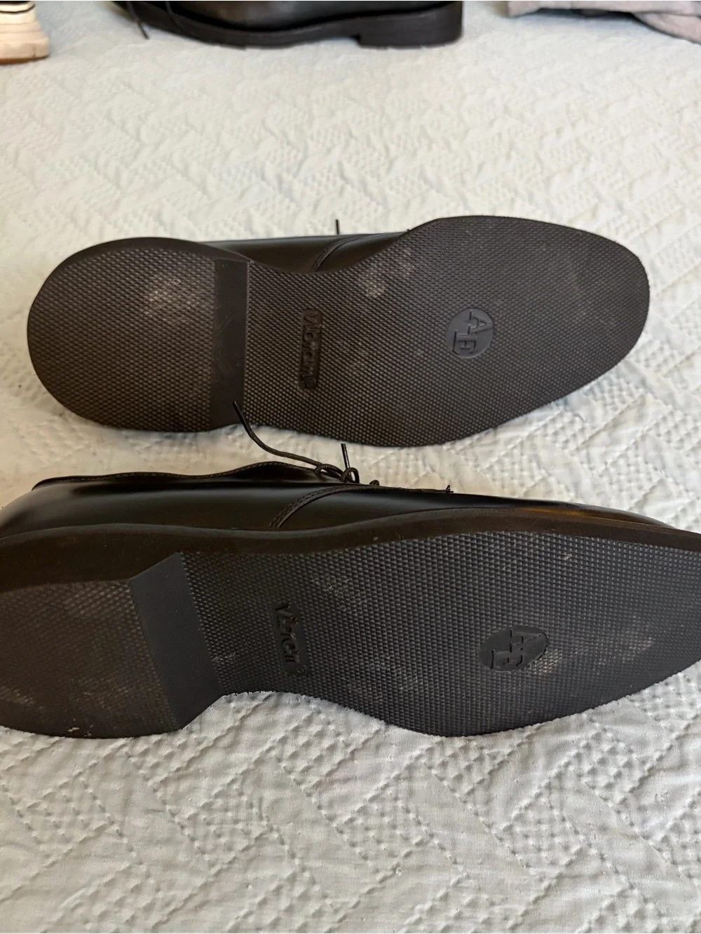 Allen Edmonds Black Leather Derby Shoes
